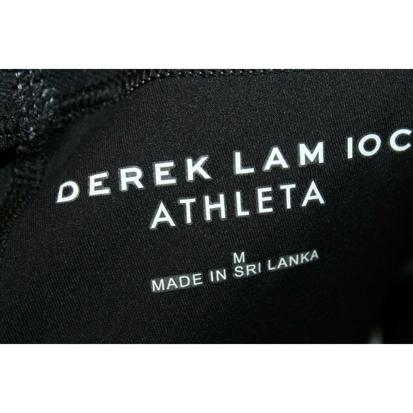 DEREK LAM 10C X ATHLETA MERGE  Black Full Length Leggings Athletic Pants‎ SZ M - Picture 7 of 7
